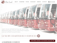 Tablet Screenshot of elitecoach.com